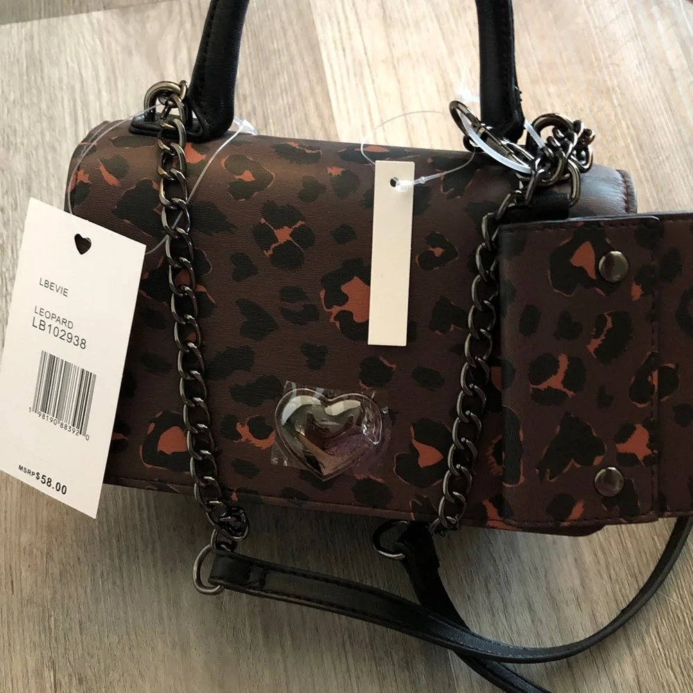 Betsey Johnson brown orange